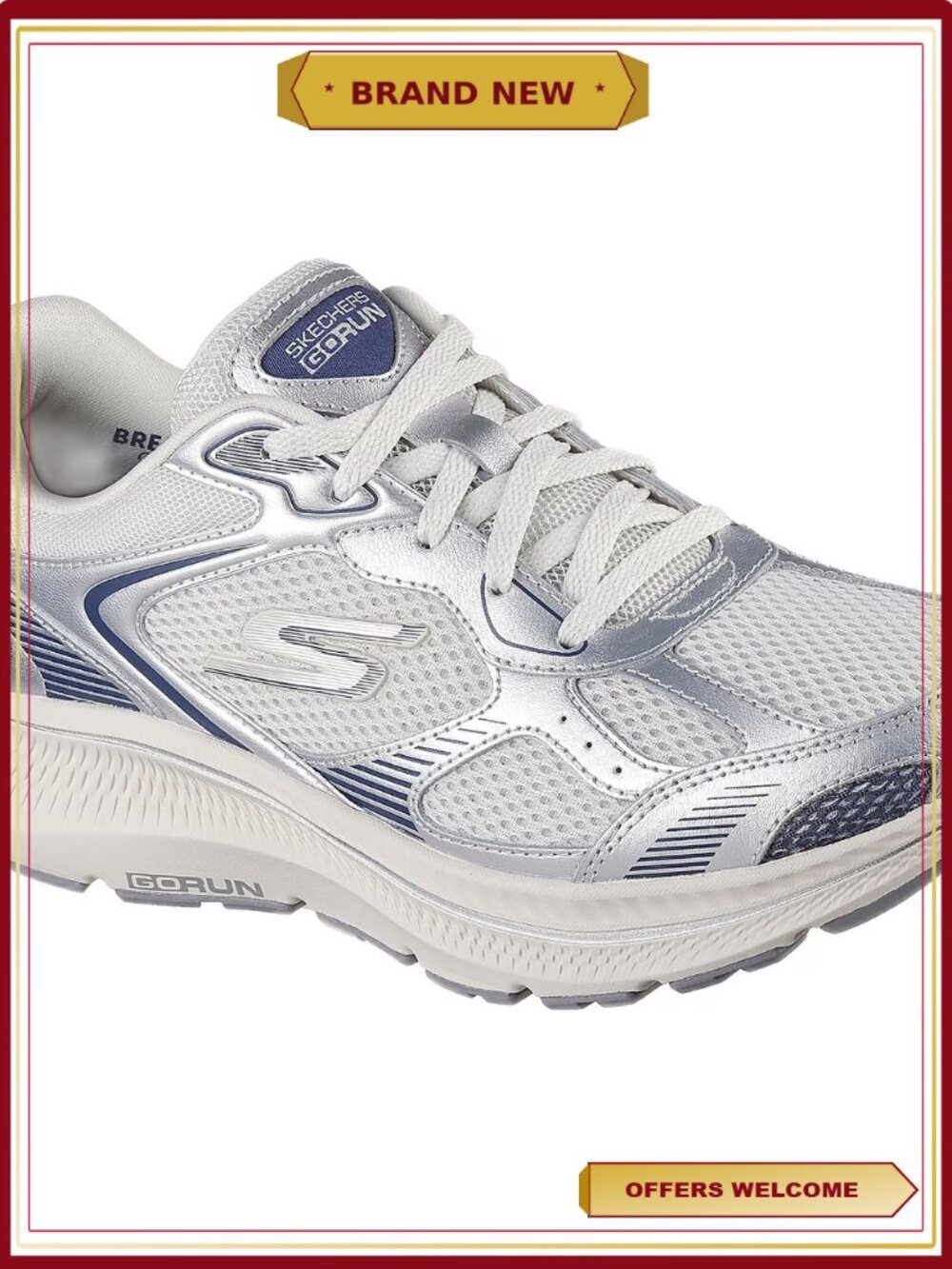 Skechers GO RUN Consistent 2.0 Lace-Up Performance Running Sneakers